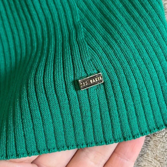 Ted Baker Square Neck Ribbed Top - Picture 7 of 12